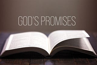 For his promise to fulfil