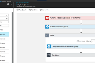 Youtube downloader with Azure Container Instance and LogicApp