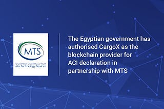 Misr Technology Services “MTS”, the operator of the national single window for Egyptian trade…