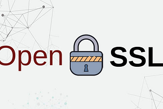 OpenSSL image with a lock on it