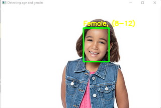 Predict the age and gender from the image using OpenCV and Deep learning.