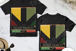 Ziggy Marley “Wild and Free” Shirt: Reggae Spirit, Island Style