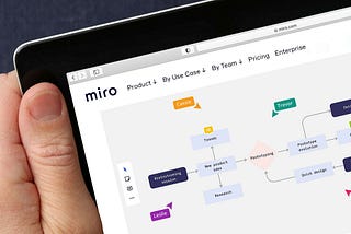 Miro, a tool used by “99% of Fortune 100 companies”