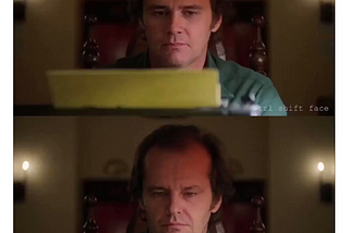 Does this video show Jim Carrey impersonating Jack Nicholson?