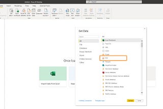 Create a Power BI Dashboard from PDF files