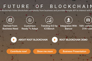 Why Root Blockchain is a revolutionary Project?