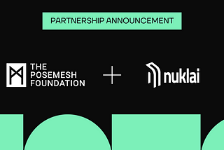 Partnership Announcement: The Posemesh Foundation x Nuklai