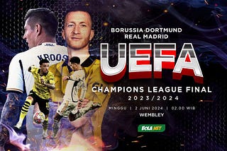 Jadwal Siaran Langsung Final Liga Champions 2024 Borussia Dortmund vs Real Madrid di SCTV dan Vidio