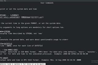 Exploring date command with multiple options in Linux