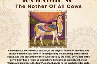 Kamadhenu : The Original Mother Of All Cows
