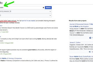 Why Be Wikipedia? Be Google Instead.