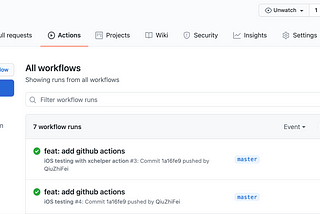 iOS GitHub Actions 自动化测试 — iOS-helper-action