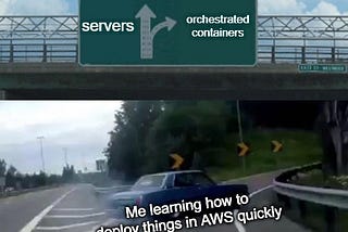 Setting up a public containerized service in AWS in 30–45 minutes