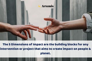 What Are The 5 Dimensions Of Impact?