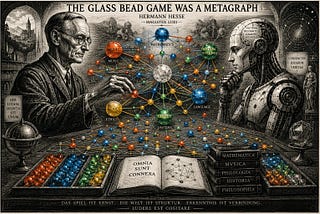 The Glass Bead Game Was a Metagraph: Connecting dots for AI Agents