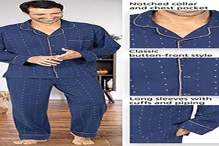 Pyjamas for Men Beware Caution Badass Gift Idea