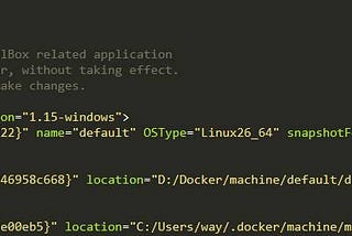 Move Docker Toolbox images location in Windows 10