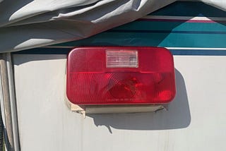 The Cost of Older RV Updates: Replacing the RV Tail Light and License Plate Holder