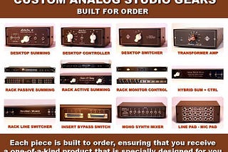DIY Studio Gear — Summing Mixer Monitor Controller with VintageMaker