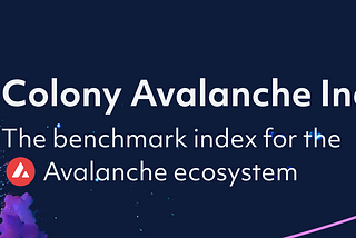 Introducing CAI, the Colony Avalanche Index