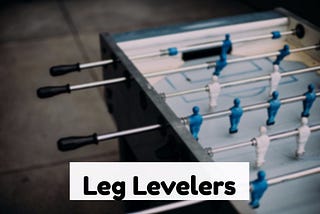 leg levelers