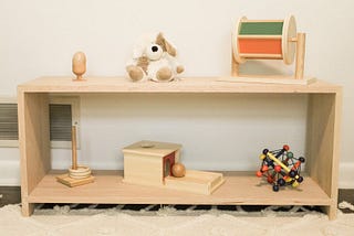 How to Set Up Montessori Shelves