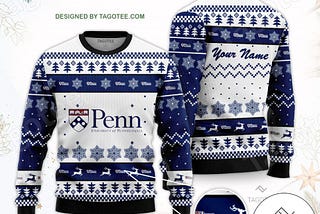 University of Pennsylvania Ugly Christmas Sweater: Quaker Spirit, Festive Fun