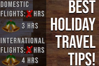 Best Holiday Travel Tips For Navigating a Busy Airport
