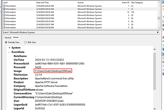 Log analysis with Sysmon- Walkthro