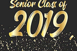 paperback$@@ Senior Class Of 2019 Guest review Blank Graduation Guestbook Sign In Keepsake Journal