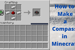 How To Make A Compass In Minecraft