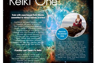 Sign Up for Reiki One