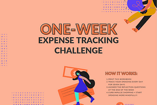 Money Challenge: Track Your Spending For One Week [+ FREE SPENDING TRACKER PRINTABLE]