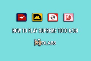 how to play toto supreme 6/58