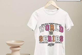 Oklahoma State Cowboys 2024 Ncaa Women's College World Series Bound Overdyed Shirt