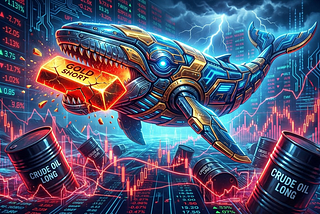 On-Chain Macro Showdown: Whales Reap Millions Shorting Gold While Oil Longs Sink