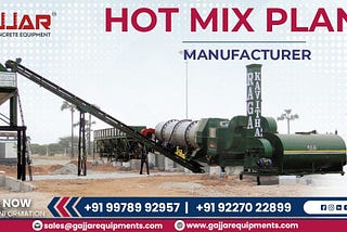 Hot Mix Plant Manufacturer