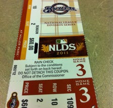 NLDS Game 3 Ticket