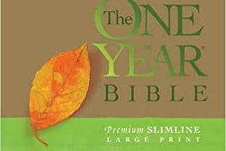 PDF Download< The One Year Bible NIV, Premium Slimline Large Print edition (Softcover) Read !book