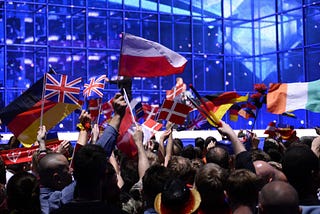 Typical eurovision atmosphere