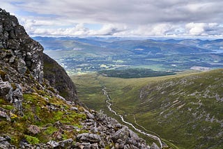 Climbing The North Face Of Ben Nevis