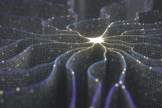 A visualization of an artificial neuron