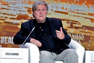 Bannon speaks in Kazakhstan on new ‘revolutionary power’