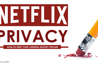 NETFLIX PRIVATE MODE — HOW CAN I ENSURE MY PRIVACY ON NETFLIX?