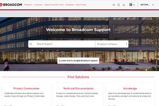Broadcom Destek Portalı (BSP)