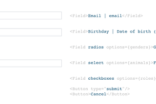 A simple React Form solution