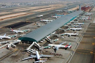 The Dubai International Airport (DXB)