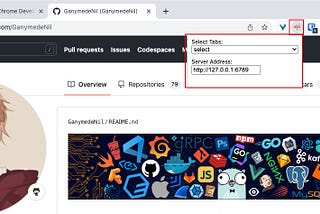 Get all the requests in the web page through the chrome extension