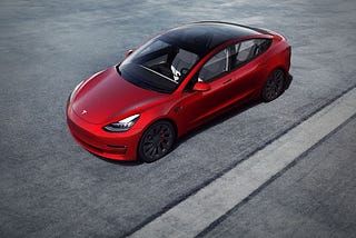 2021 Tesla Model 3 — Price starting at $38,690