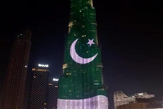 Finally! Pakistani Flag Displayed At Burj Khalifa One Day After No Show